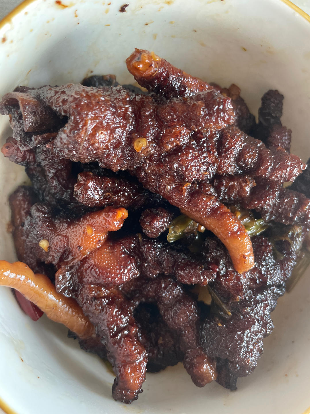 香辣虎皮鸡爪｜家常版🔥