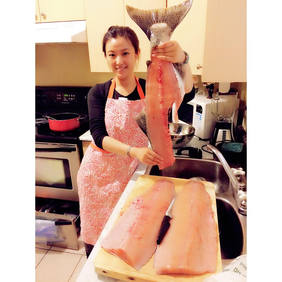 自制三文鱼肉松