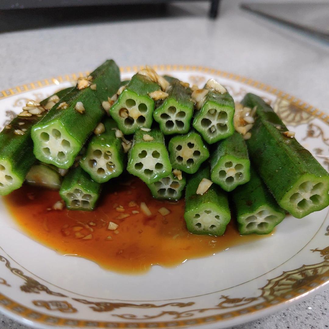 减脂营养健康|白灼秋葵|