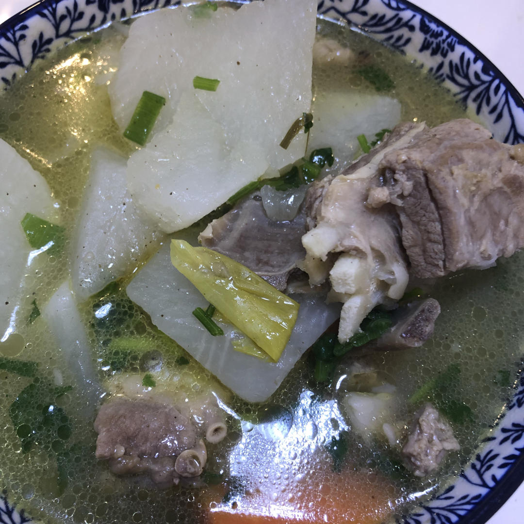 秋冬的第一煲羊肉汤！