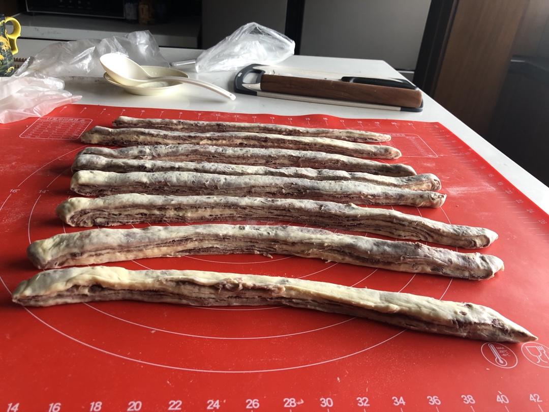 豆沙大理石吐司