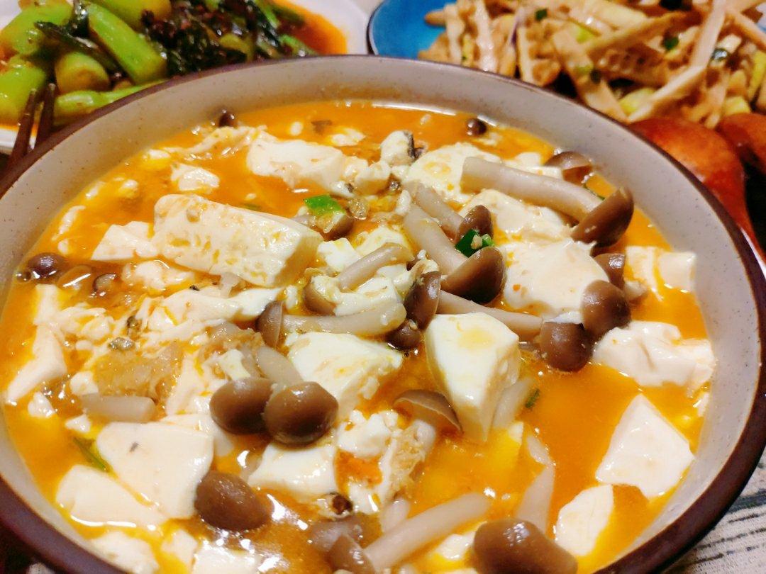 蟹粉烩豆腐
