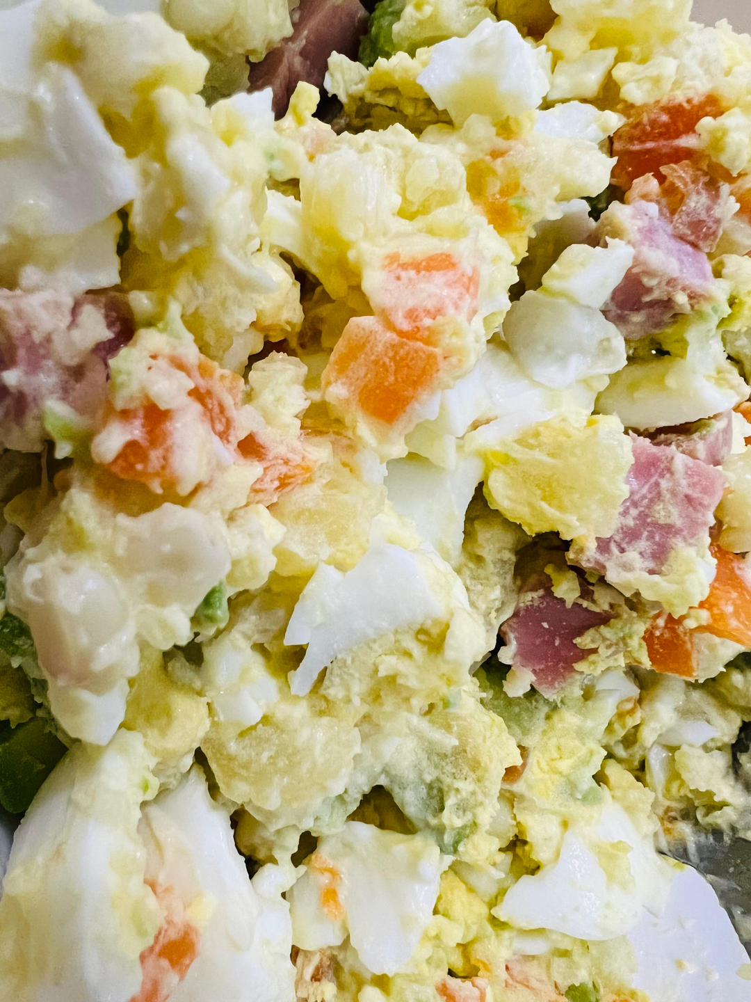 日式土豆鸡蛋沙拉🥗减肥减脂蔬菜沙拉🥗