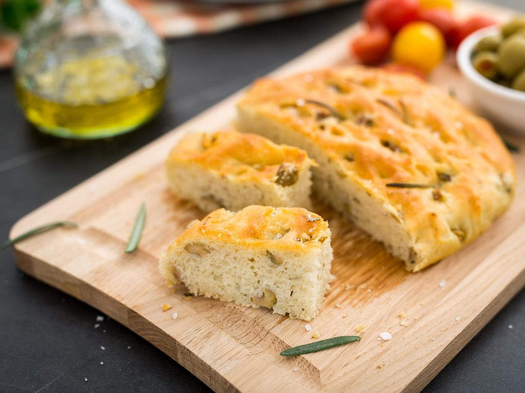 空气炸锅意式香草面包的做法