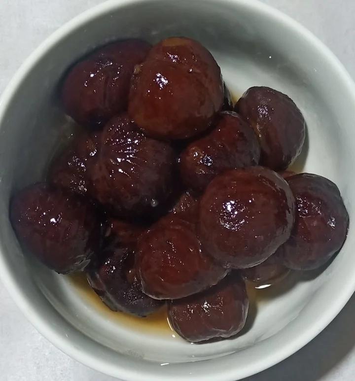 《小森林》里的日式糖渍栗子