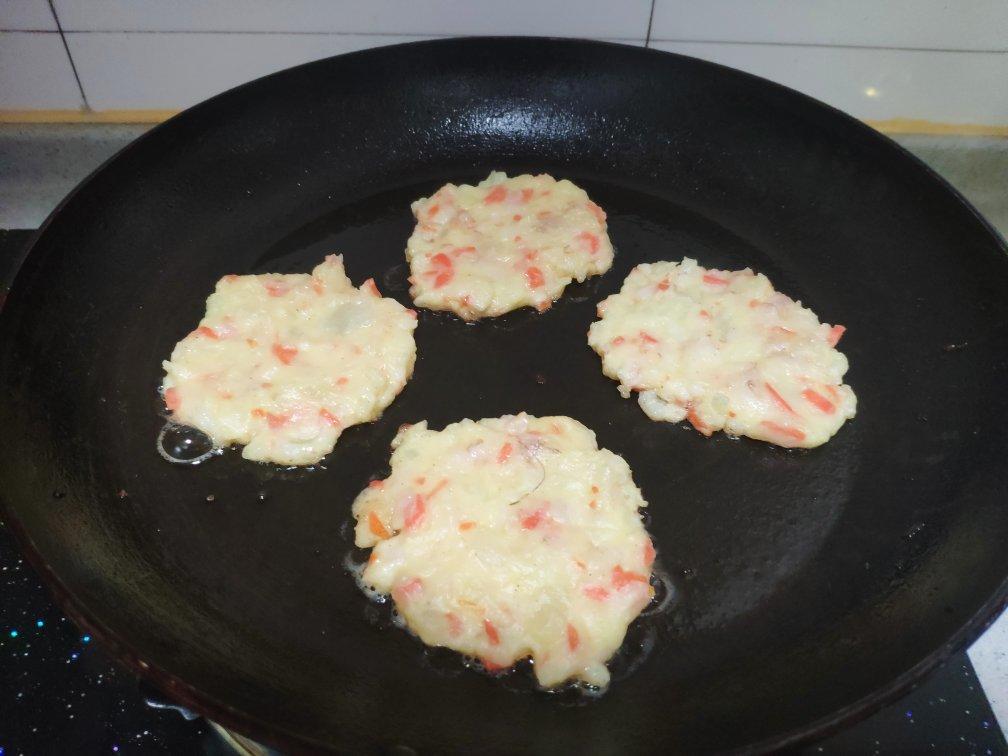 土豆泥虾饼