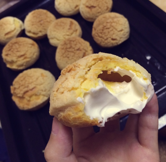 十分美味的酥皮泡芙