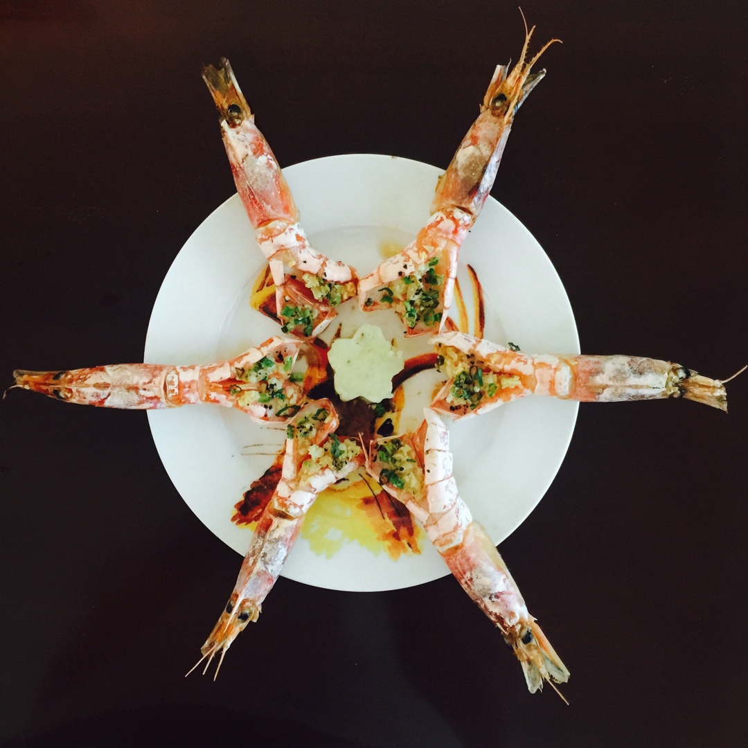 蒜香阿根廷红虾【烤箱版】