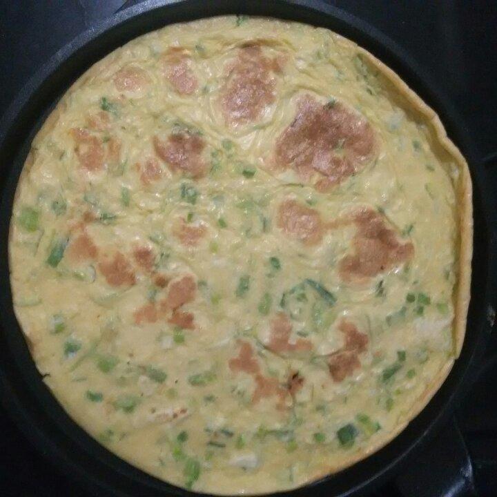 葱花鸡蛋饼