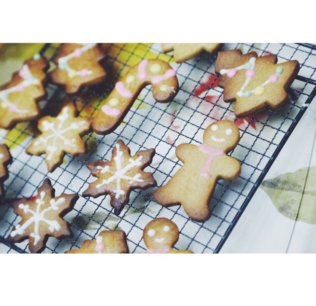 【圣诞】法式姜饼人饼干~姜糖饼干