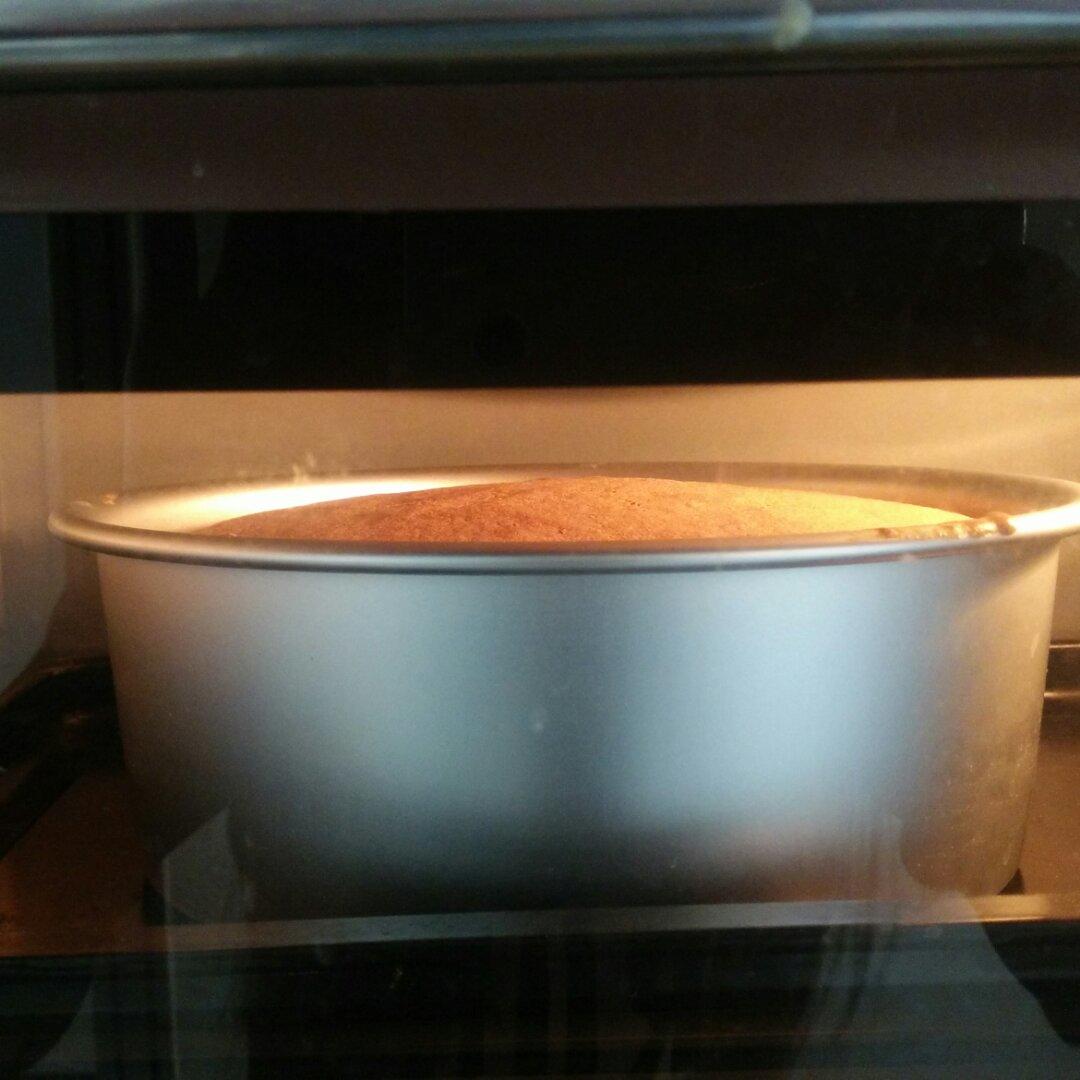 超好记八寸戚风蛋糕（后蛋法）