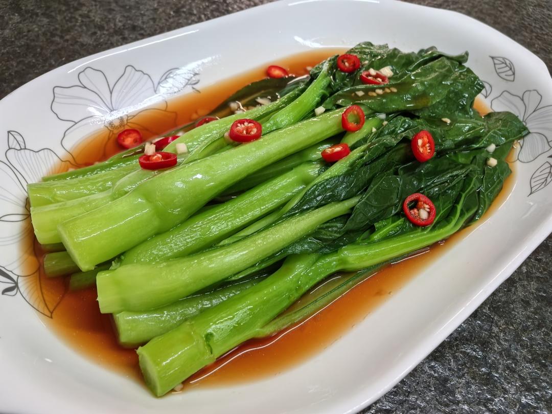 白灼菜心(附详细教程)