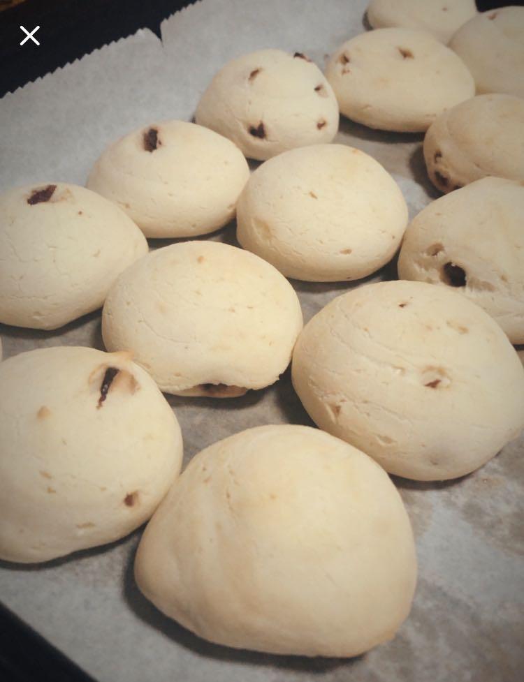 糯米粉烤箱版｜蔓越莓麻薯🍒酸酸甜甜糯叽叽