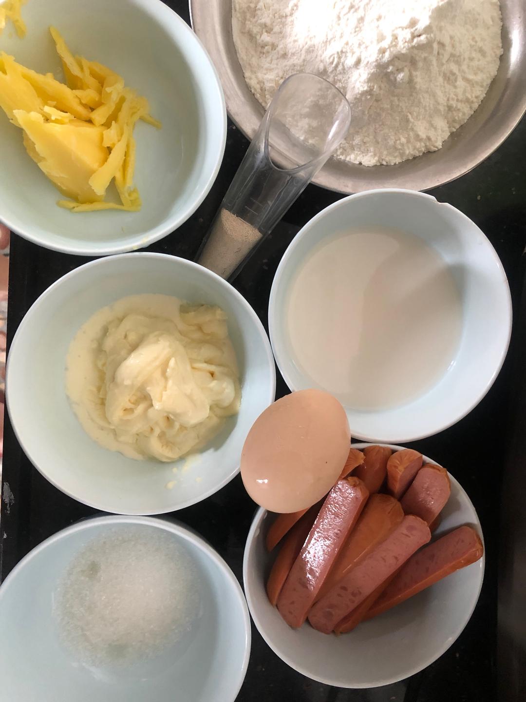 纯奶手撕吐司的做法 步骤1