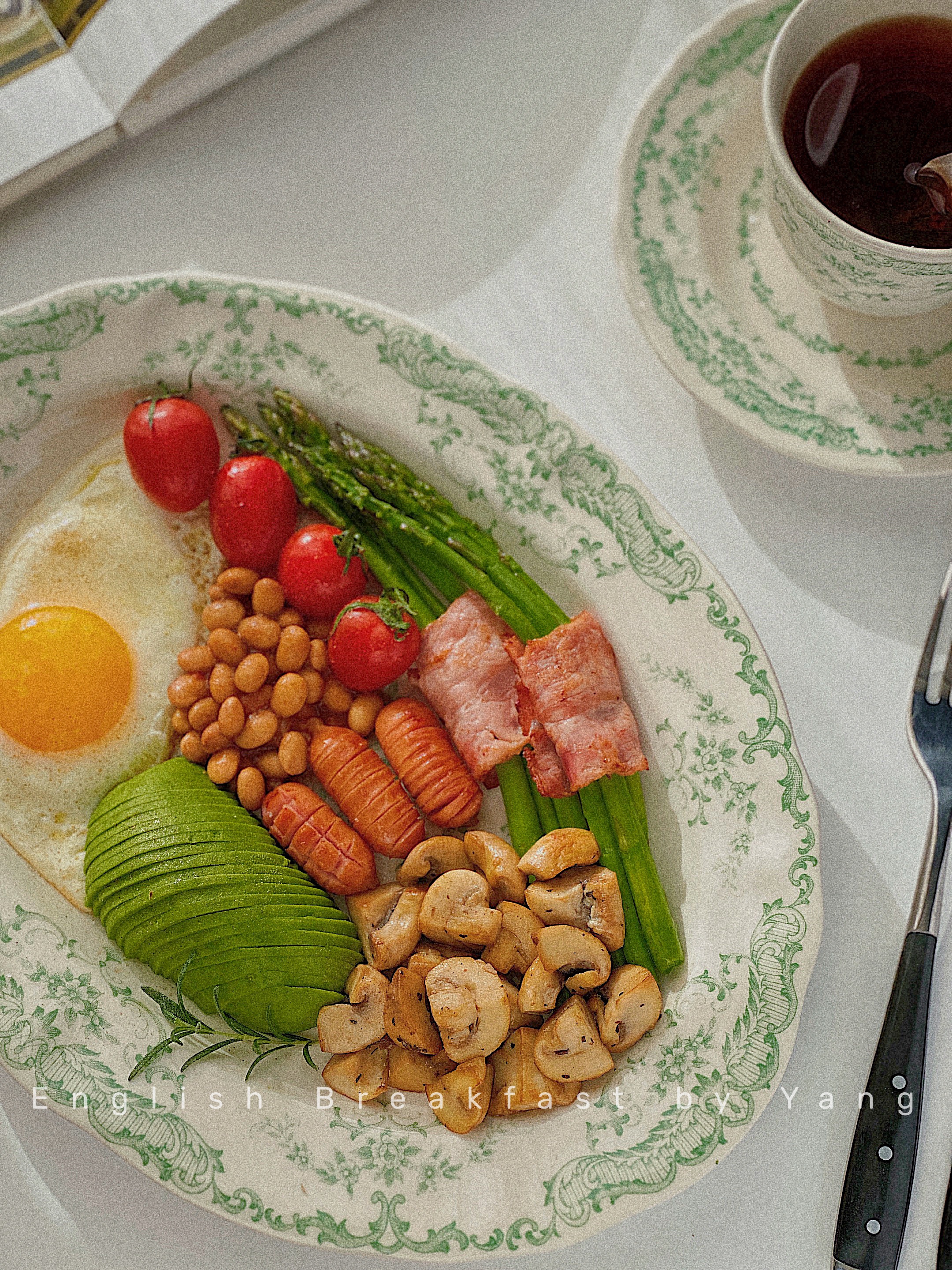 英式早餐🍳一人食brunch的做法