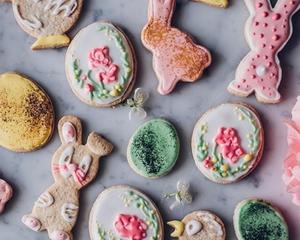 【一起复活节吗🐰】无麸复活节糖霜饼干Gluten-free Easter Cookies的做法 步骤5