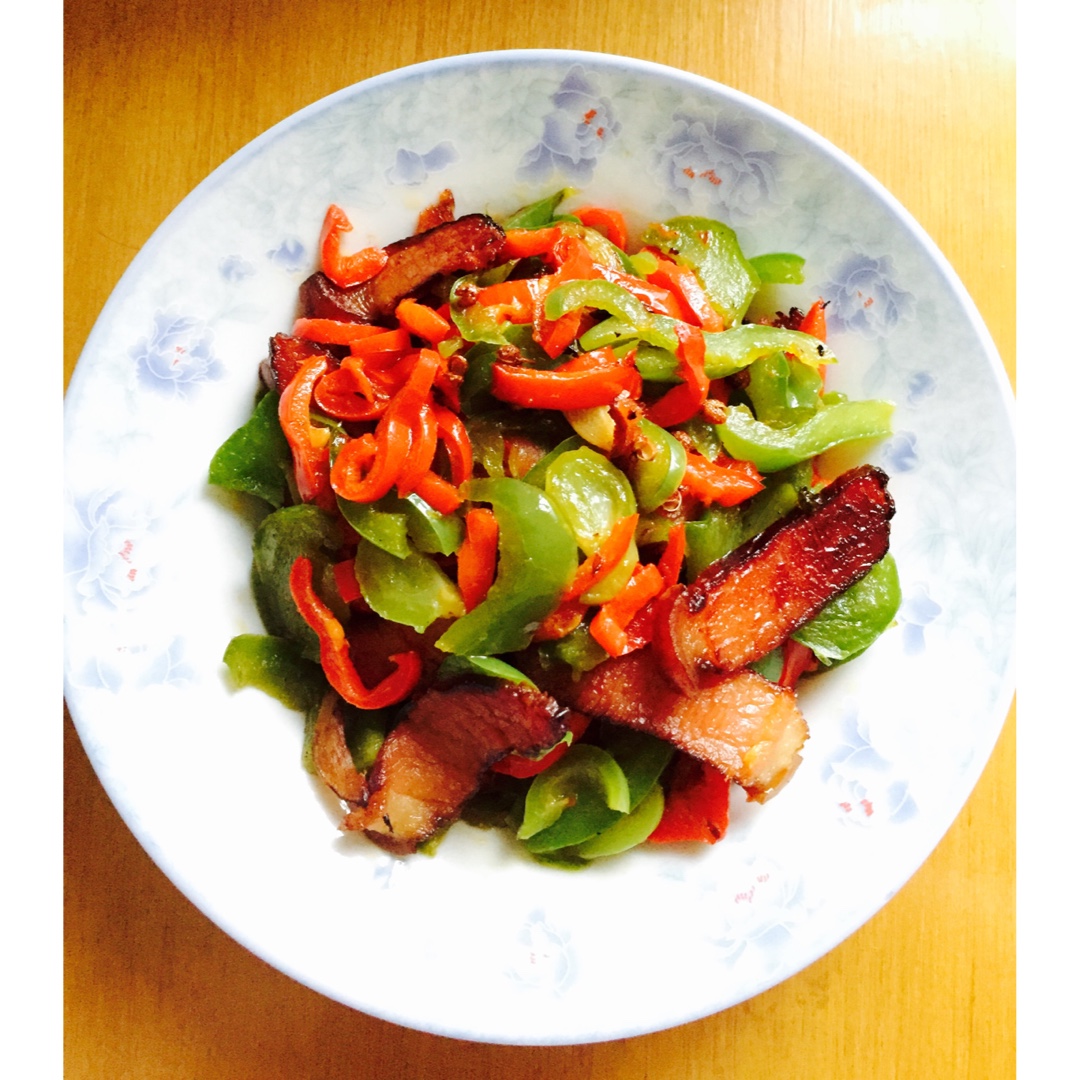 青椒腊肉