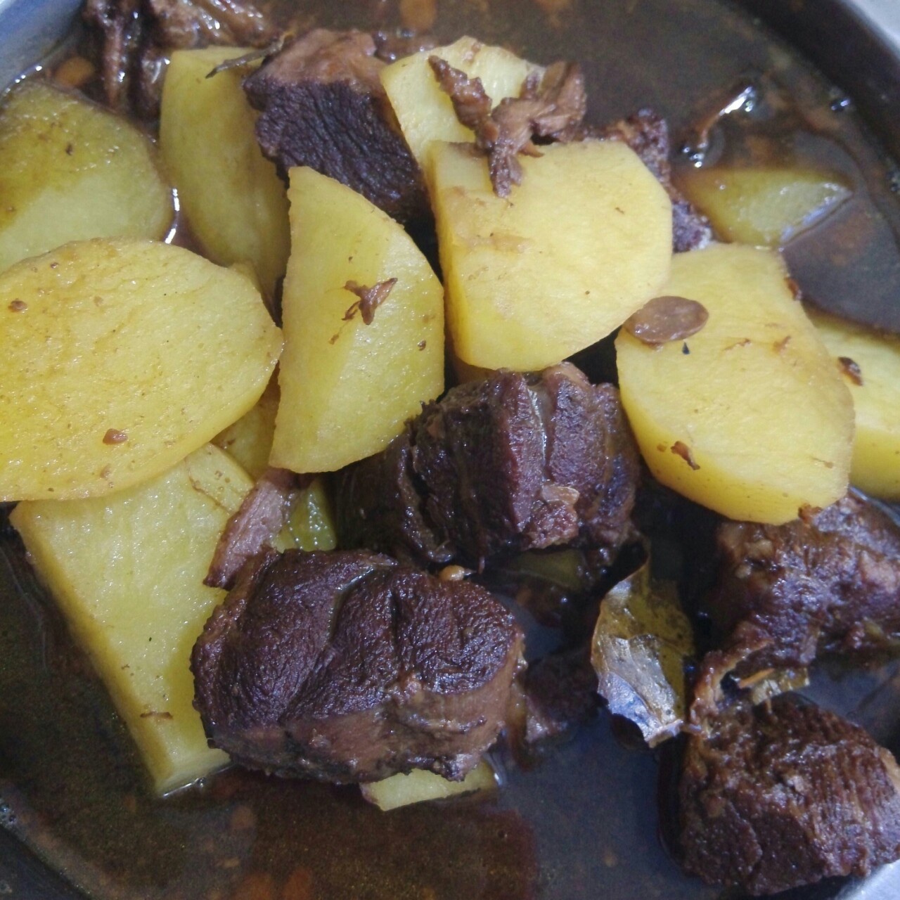 土豆烧牛肉