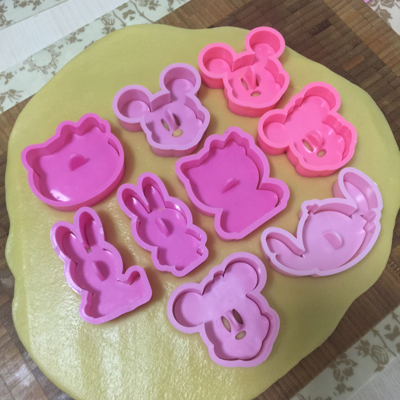 卡通黄油饼干
