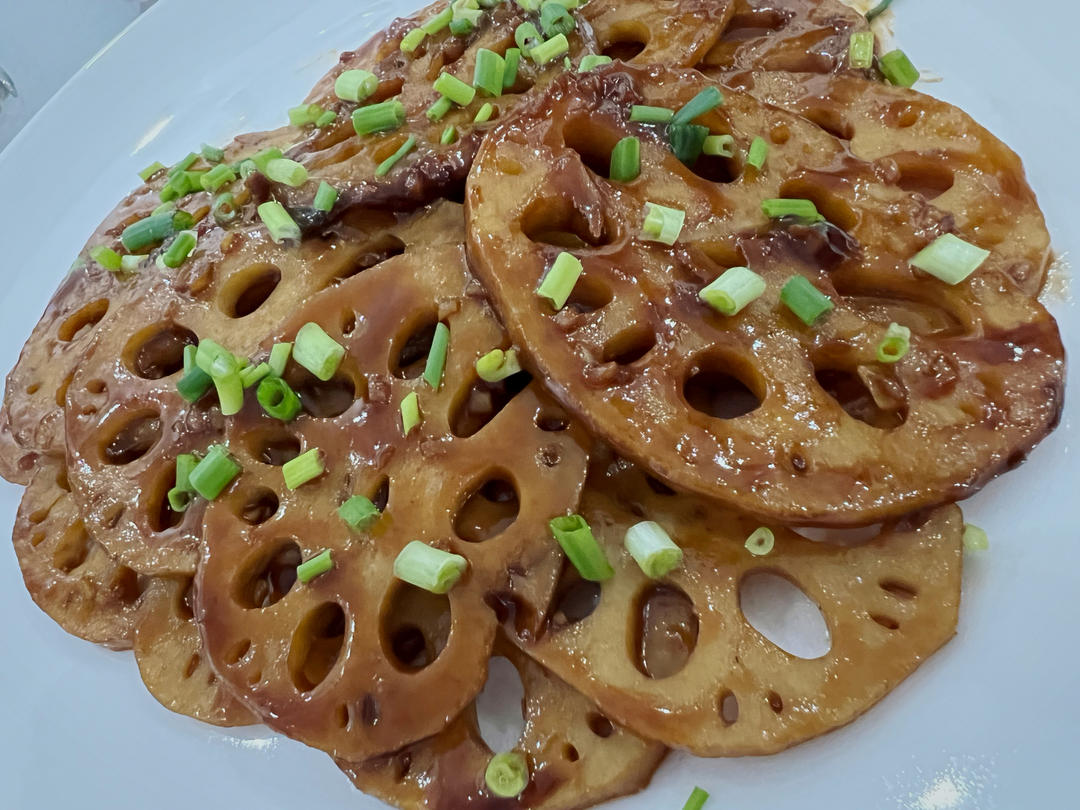 最简单味道惊艳的糖醋藕片