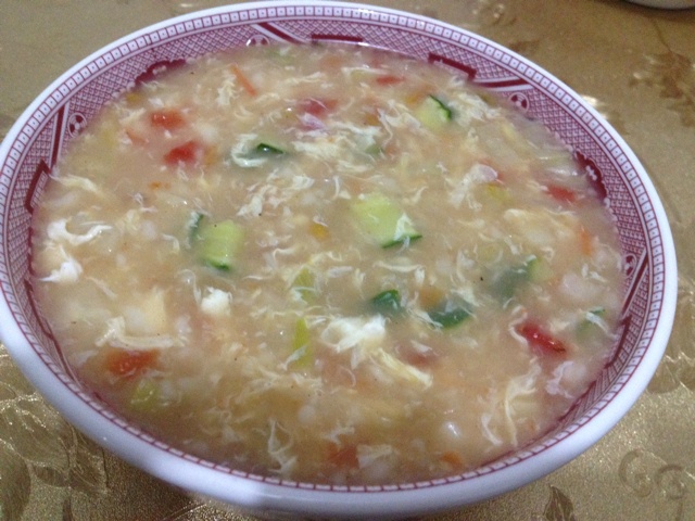 西红柿鸡蛋疙瘩汤