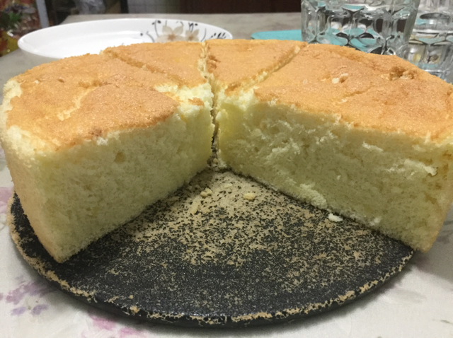 6寸戚风蛋糕（2蛋）