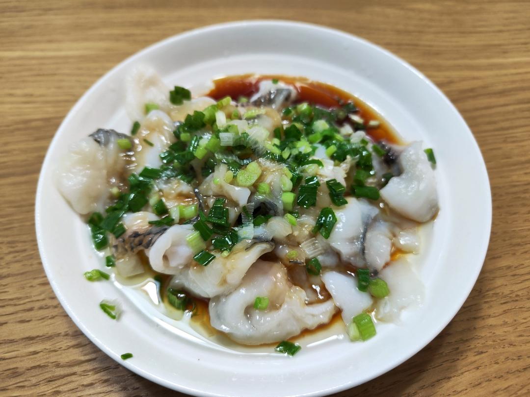 葱香嫩滑黑鱼片