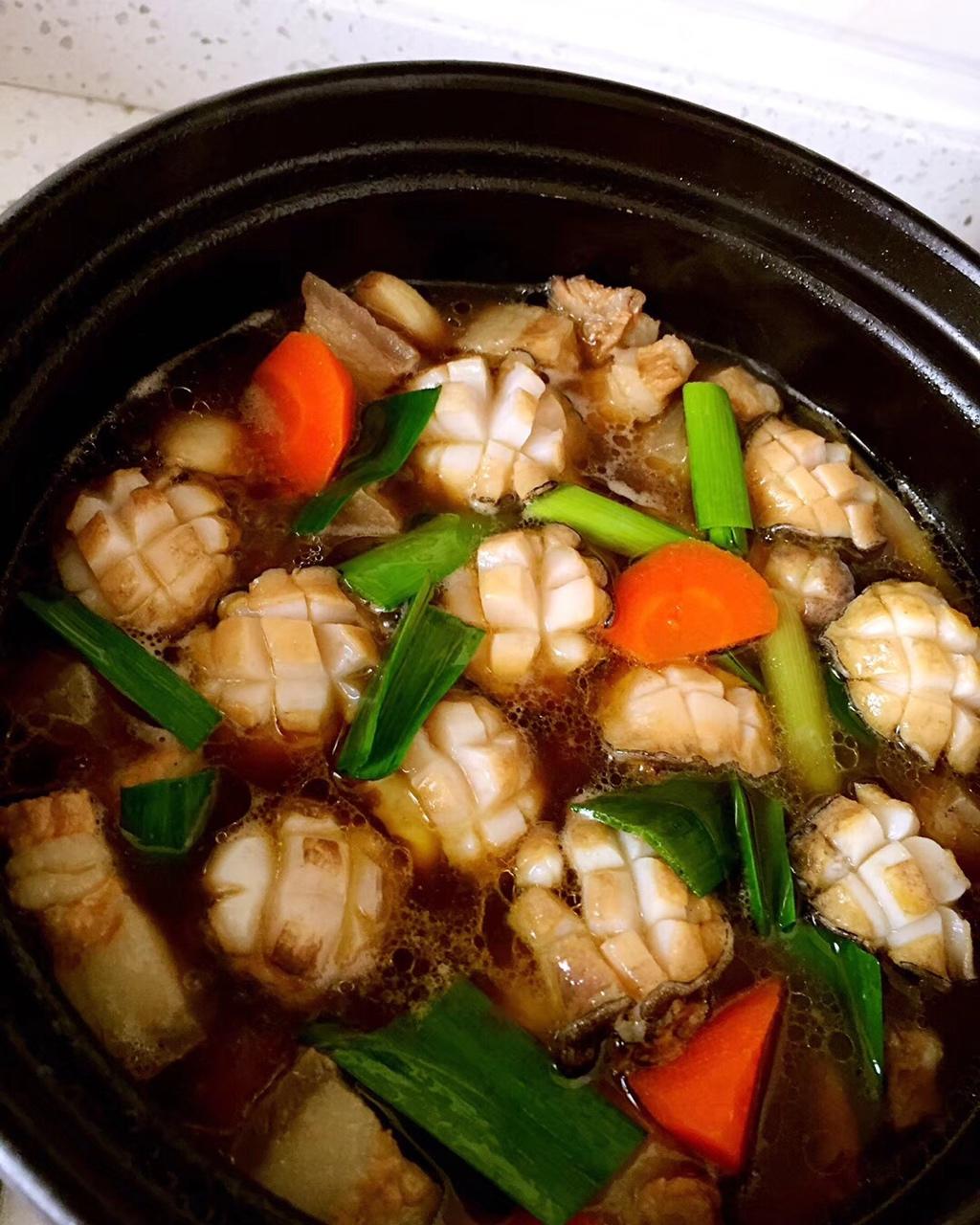 本帮鲍鱼红烧肉