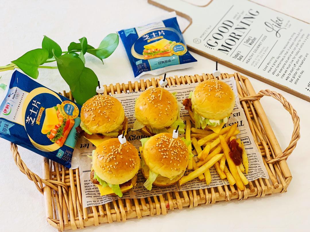 松软迷你汉堡包🍔的做法