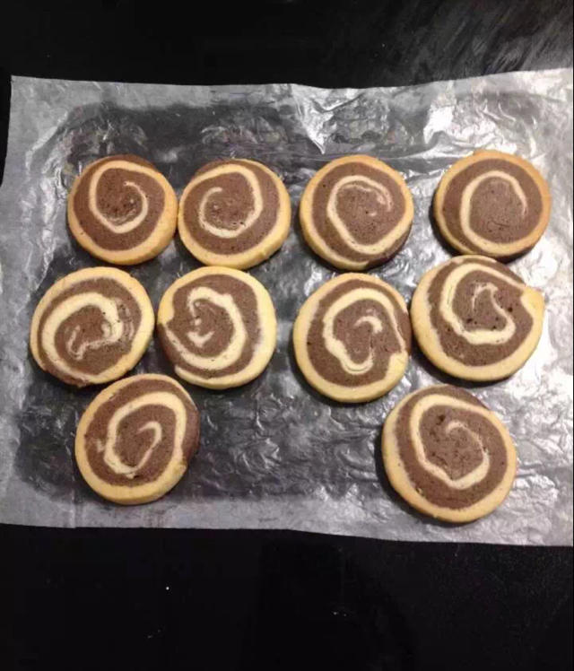 摩卡双色饼干