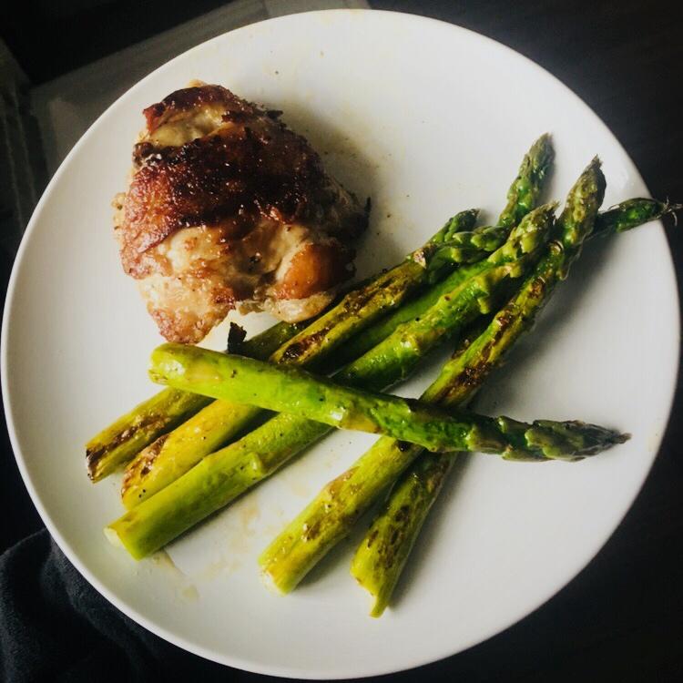 香煎鸡腿肉