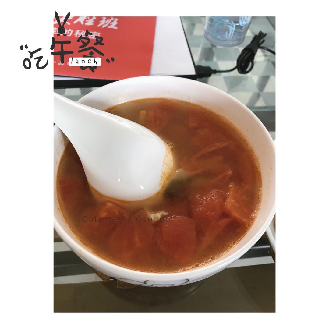 番茄平菇玉米汤