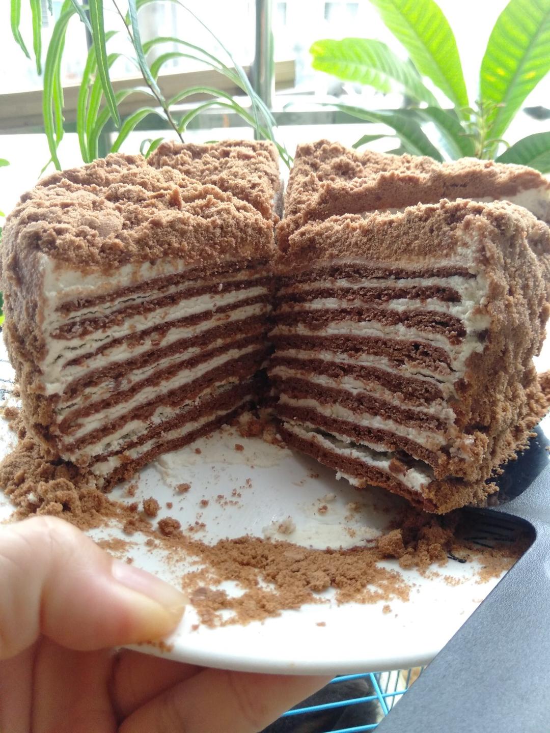 俄式提拉米苏蛋糕，成功率极高的烘焙甜品