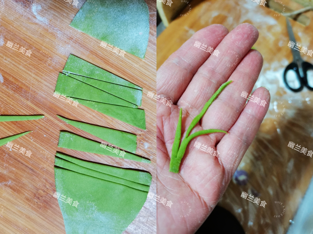 春暖花开～原创紫花豆沙包的做法 步骤6