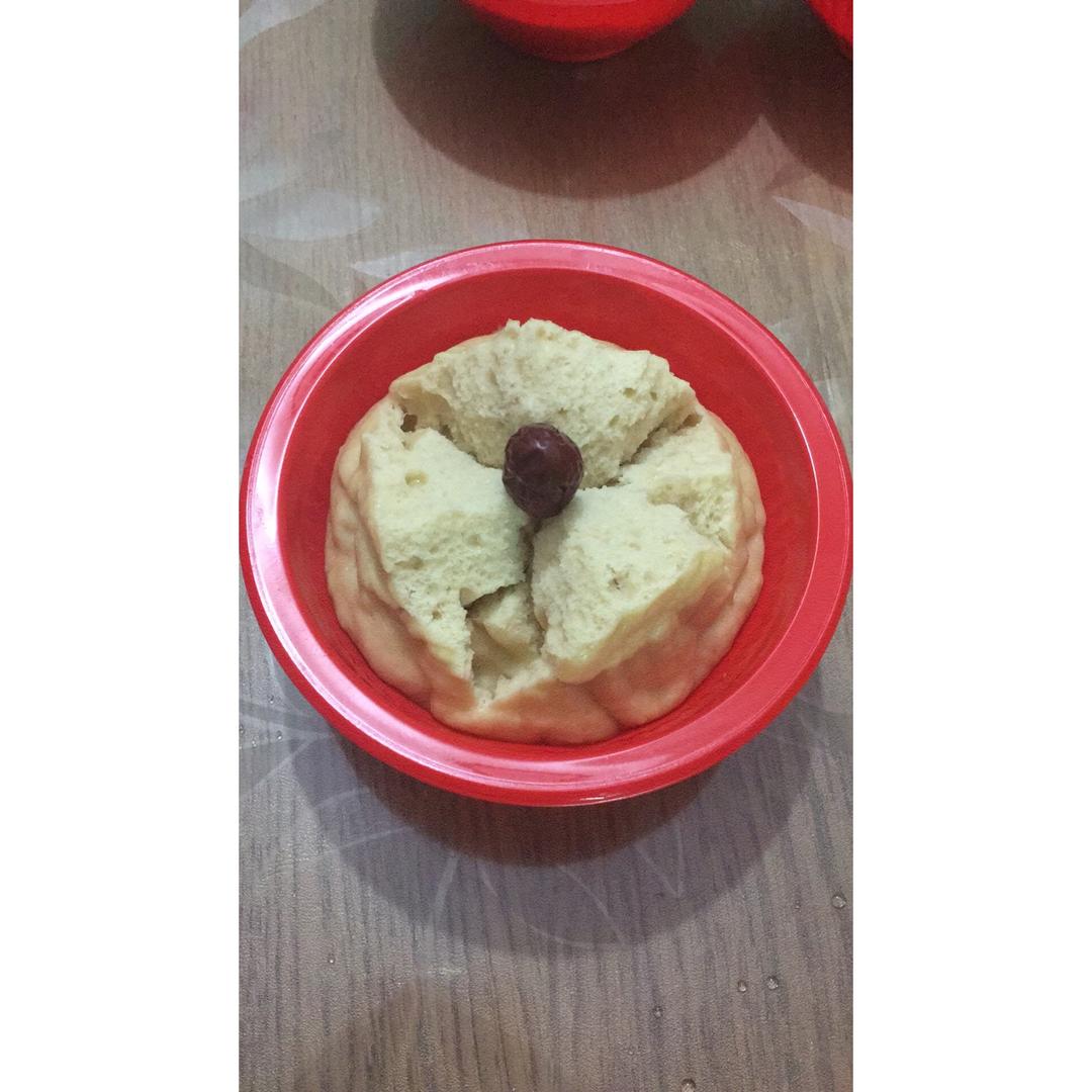 开花红糖发糕（简易版）