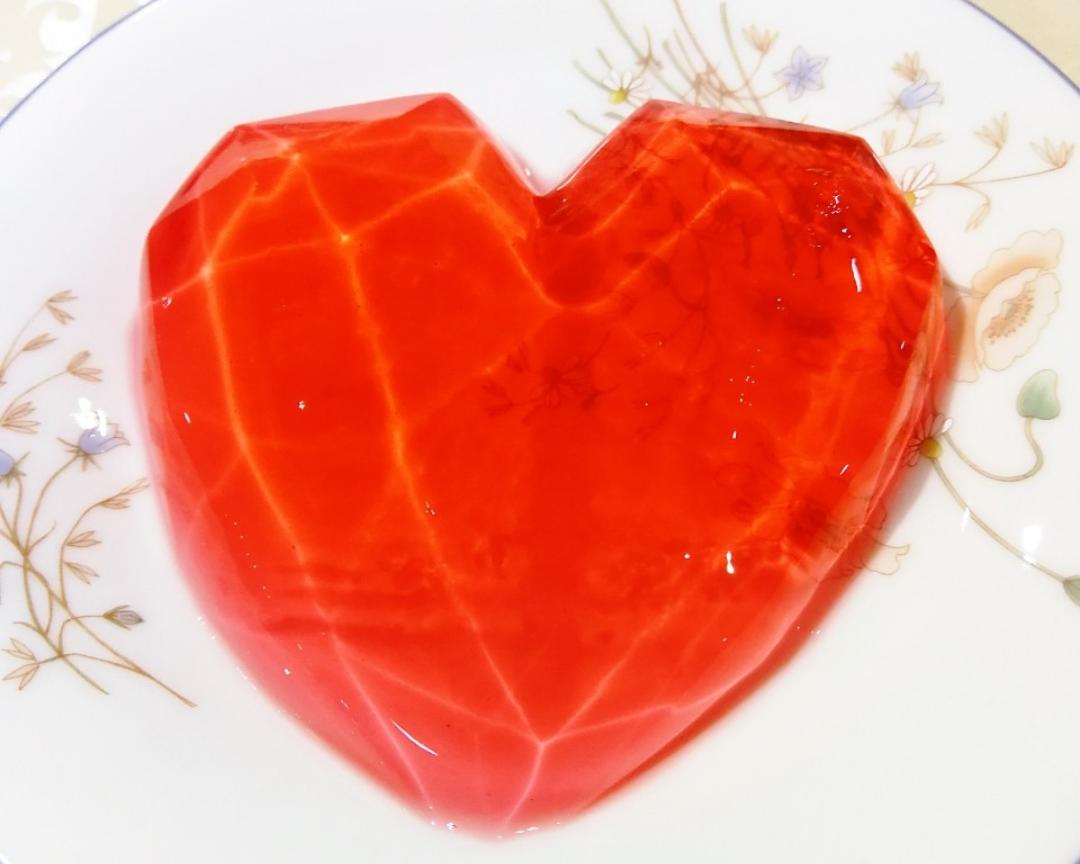 爱心果冻啫喱