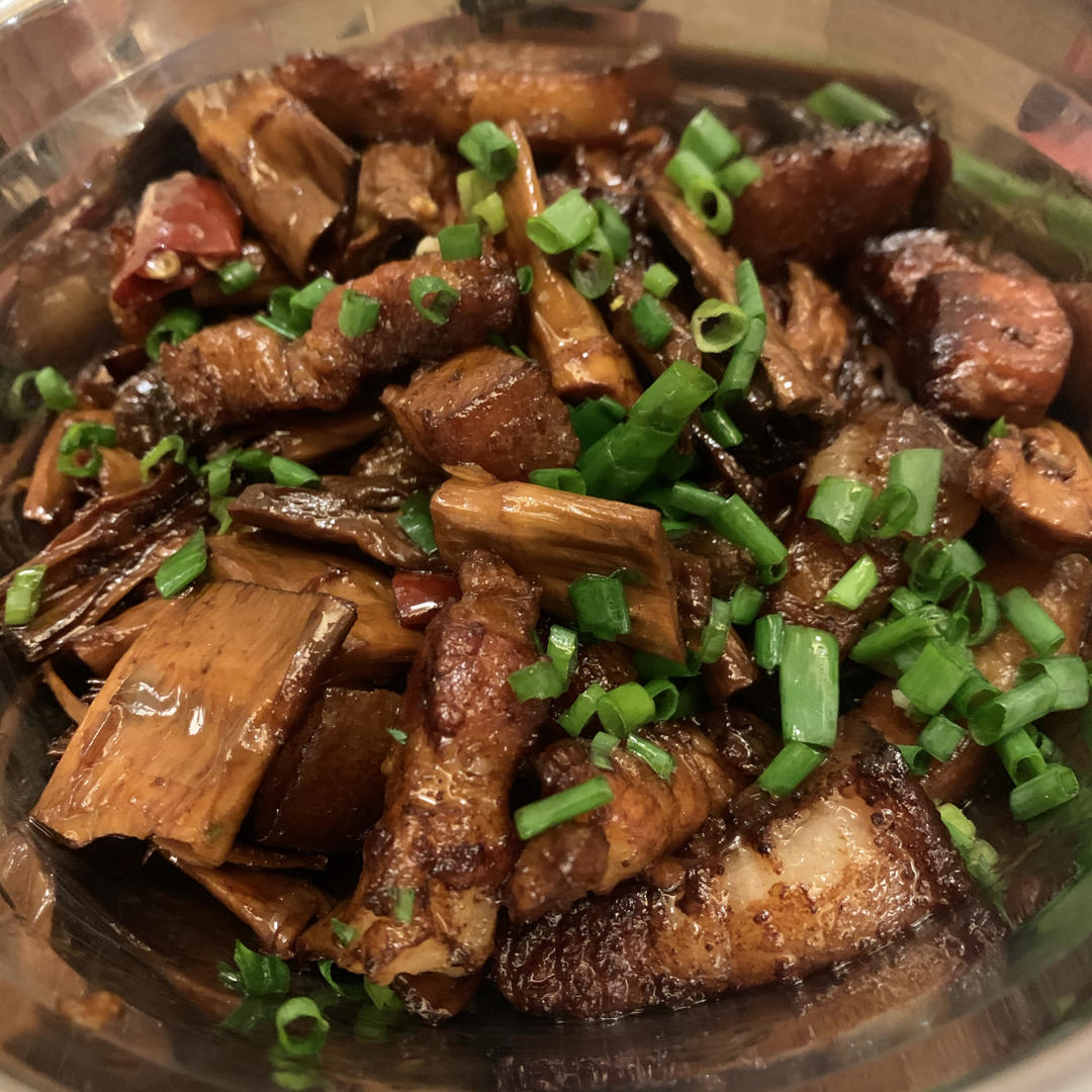 绝对下饭的笋干烧肉