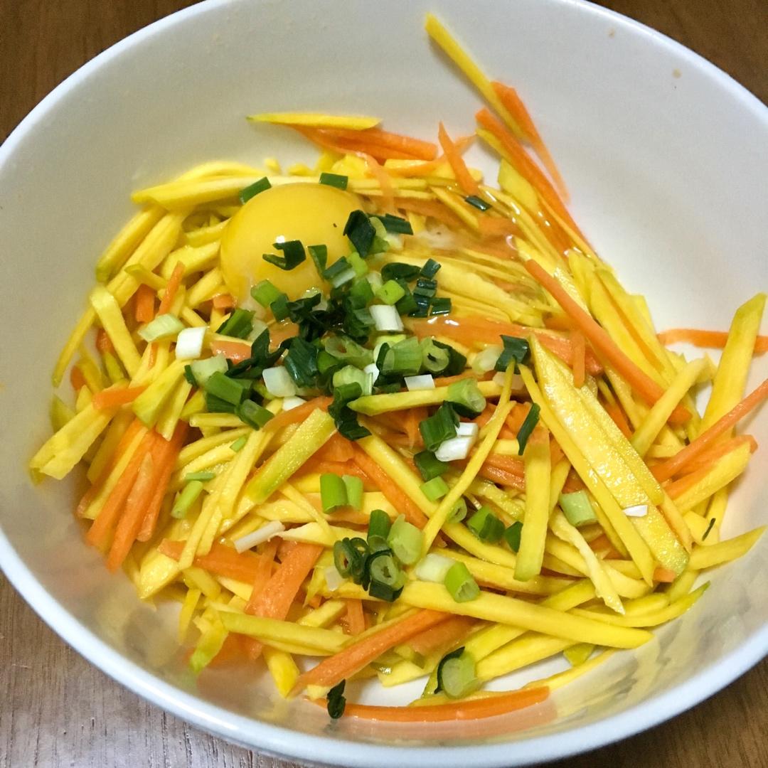 宝宝辅食：青南瓜饼-12M+