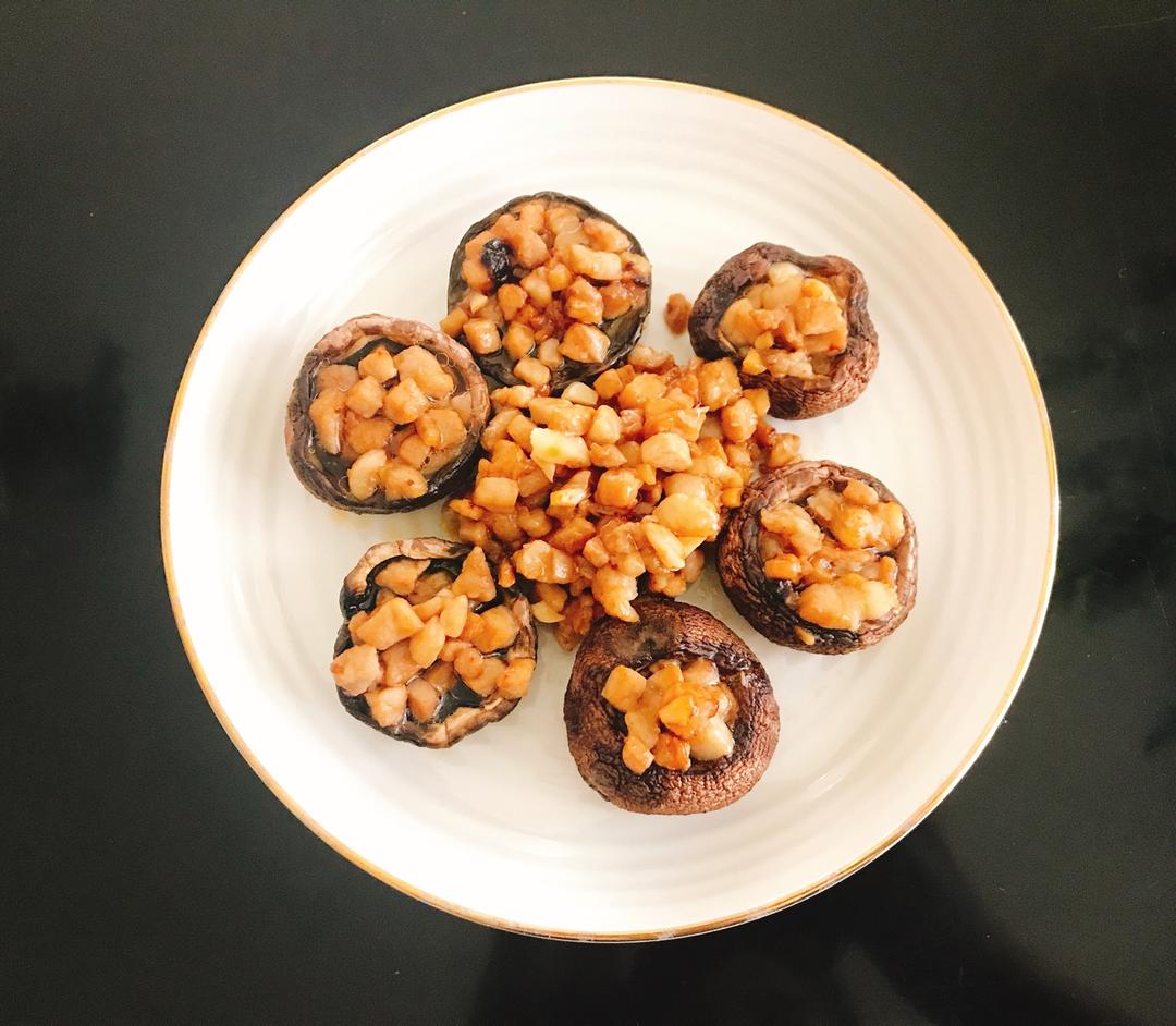 蒜蓉孜然烤香菇