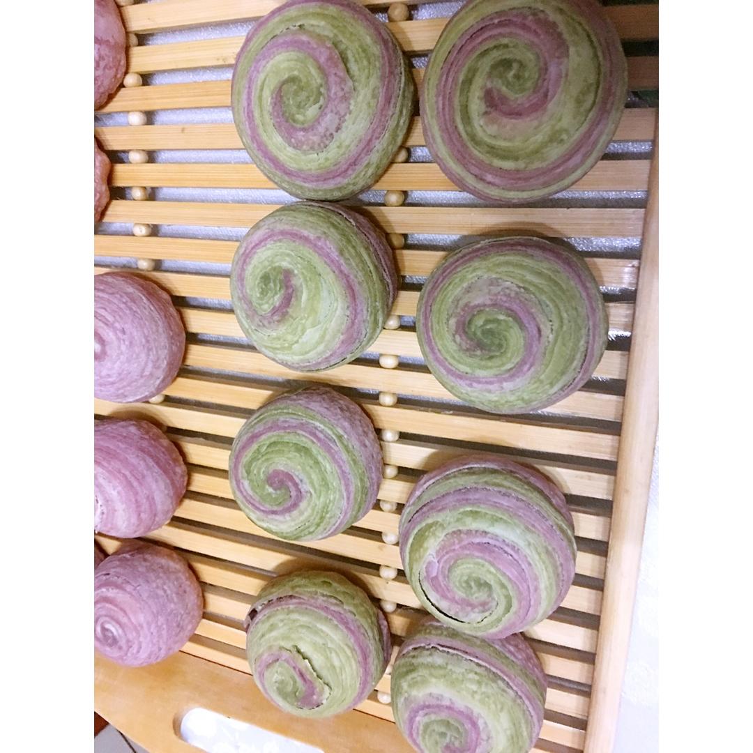 螺旋酥.蛋黄酥.-个人的技巧