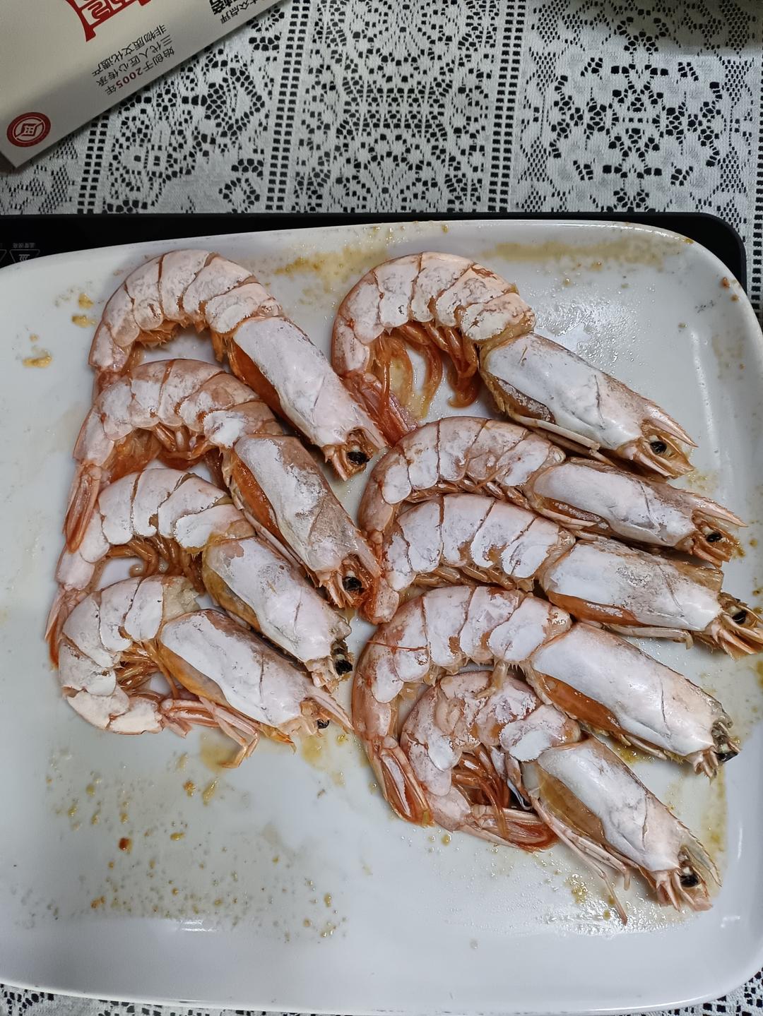 清蒸阿根廷红虾
