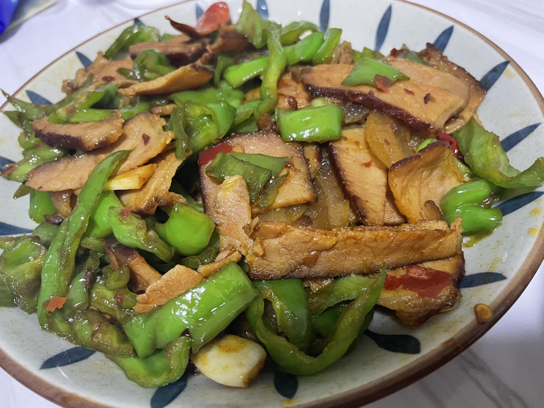 青椒炒腊肉