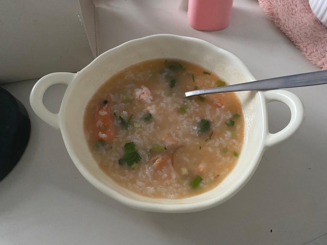 鲜虾粥
