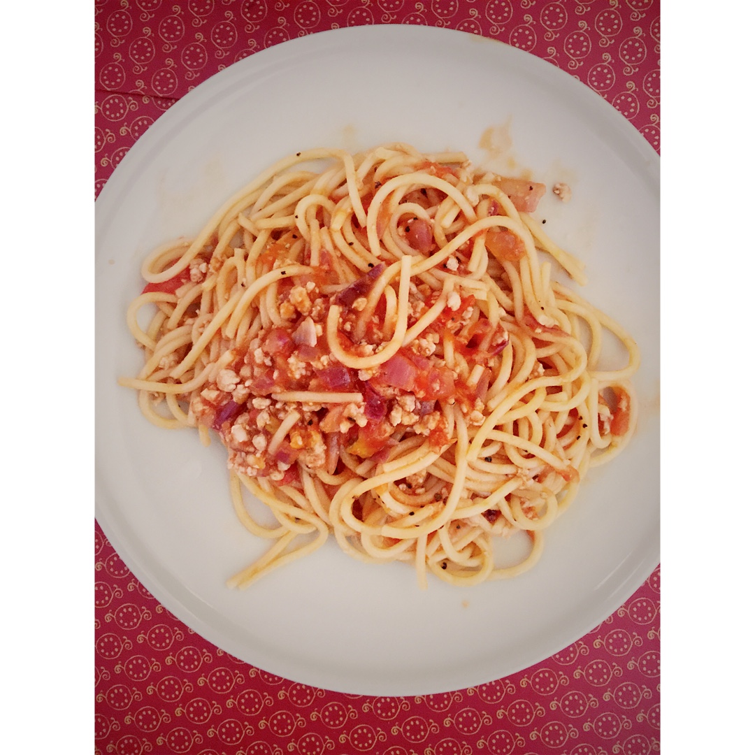 番茄肉酱意大利面