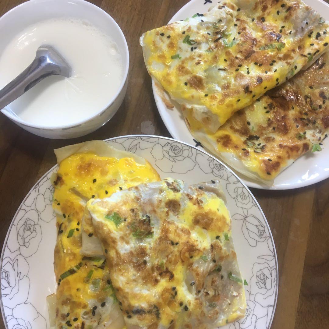 平底锅版煎饼果子