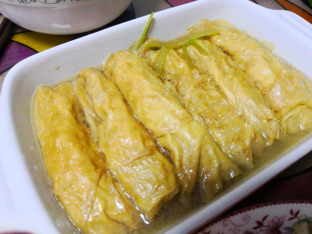 ssupermary做的上海黄酱(豆腐衣包肉)