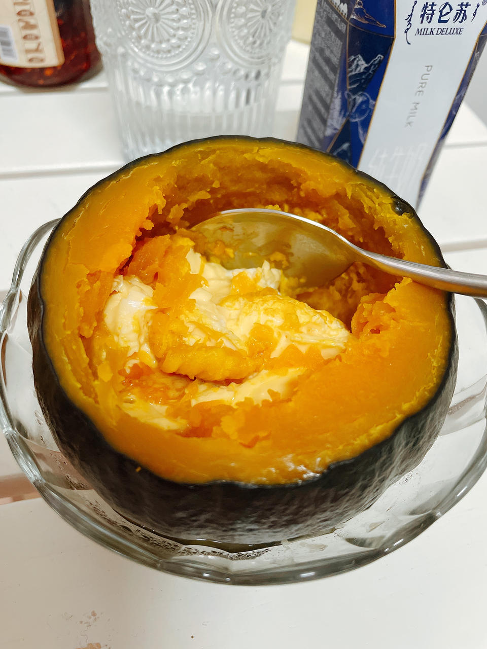 贝贝南瓜蒸蛋（懒人0失败）