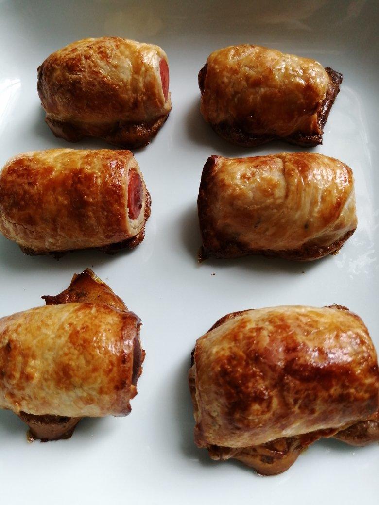 【超简单】手抓饼包肠仔