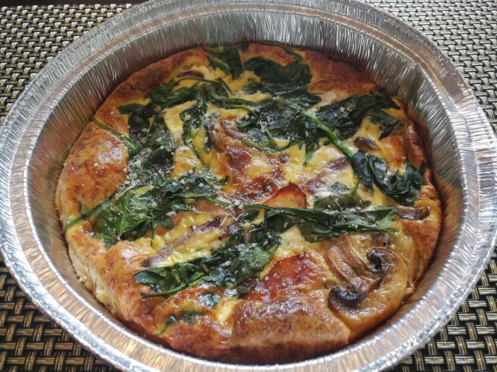 传统法式 quiche