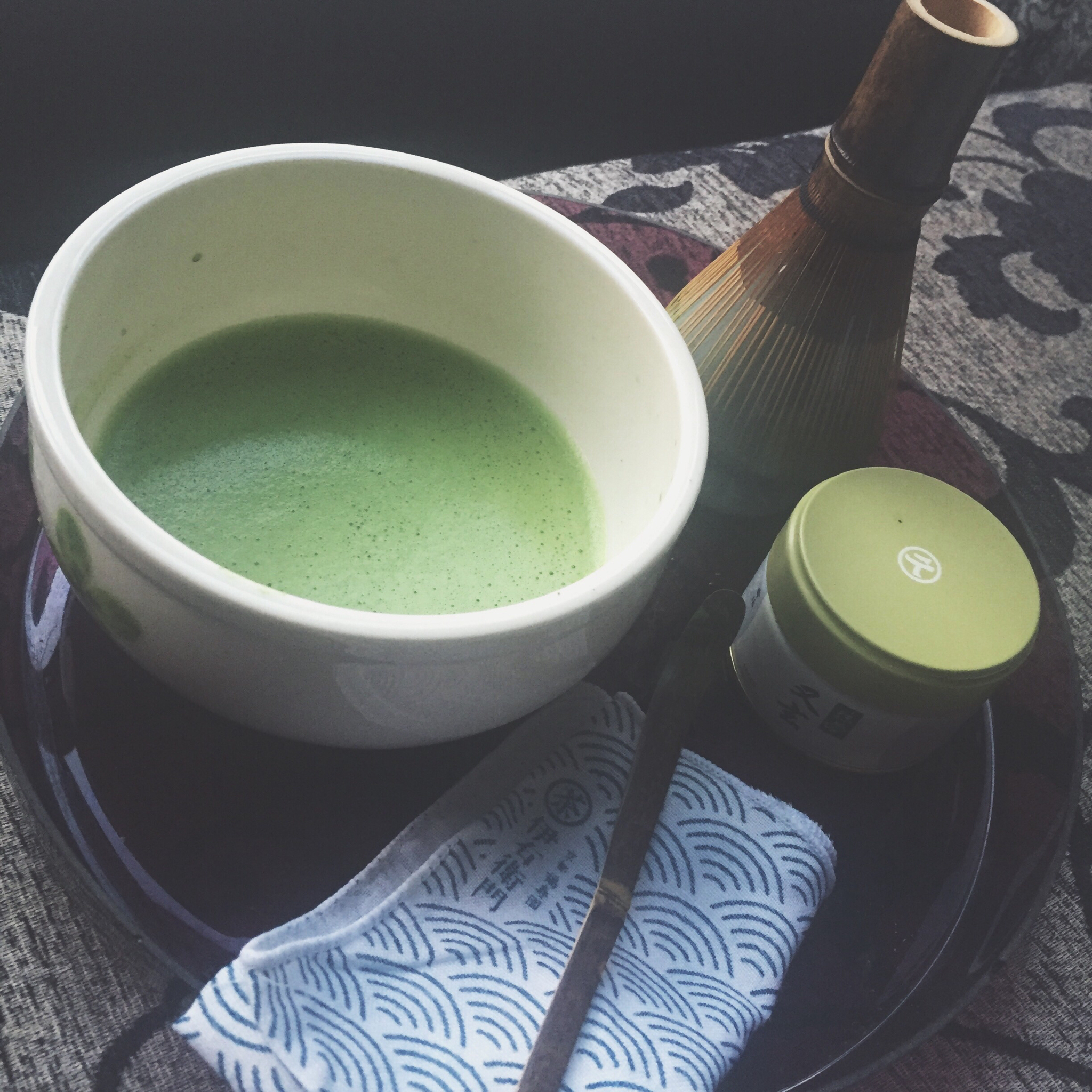 日式抹茶的原始喝法（打抹茶）